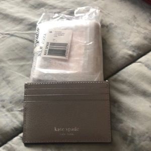 Kate Spade small zip fold wallet and card holder.